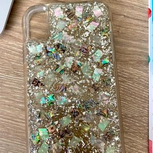 iPhone X sparkle phone case